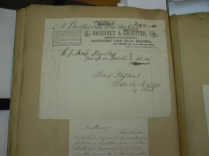 Knickerbocker Flagstaff Receipt 1856.png